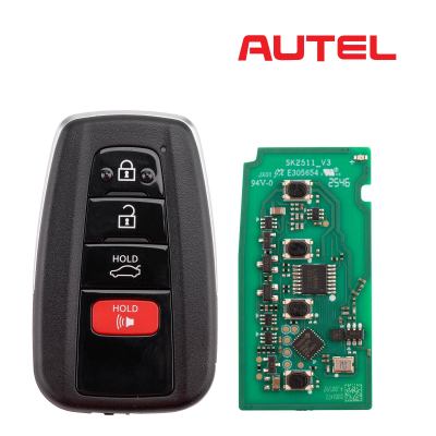 AUTEL IKEYTY004AL 4 кнопки 315/433 МГц для Toyota 4D и 8A Smart Key