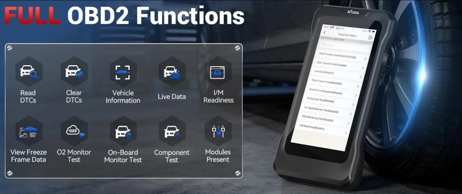 XTOOL TP380 Handheld Automotive TPMS Diagnostic Tool