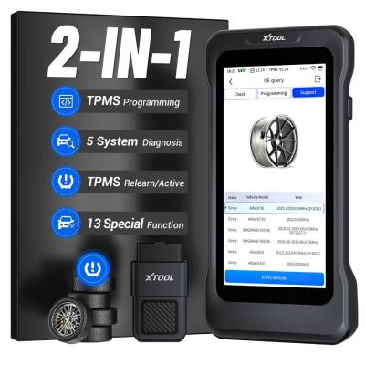XTOOL TP380 Ручной автомобильный диагностический инструмент TPMS с 13 специальными функциями, 4-системный диагностический сканер, бесплатные обновления на весь срок службы