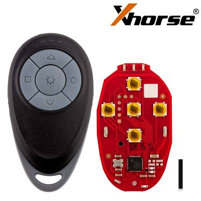 XHORSE XKGTF1EN Пульт дистанционного управления гаражом 3 гаражными воротами одновременно Электрические ворота Гаражные ворота Парковочный замок Электрические велосипеды Роллетные шторы 5 шт./лот