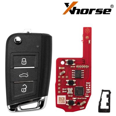XHORSE XKMQB5EN/ XKDM05EN VW MQB 2-го поколения Умный ключ 3 кнопки Универсальный удаленный ключ 5 шт./лот
