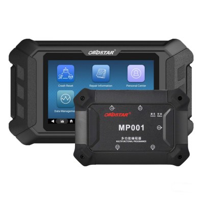 OBDSTAR P50 Инструмент для сброса подушек безопасности с программатором OBDSTAR MP001 Поддержка сброса подушек безопасности / сброса аккумулятора / сброса SAS