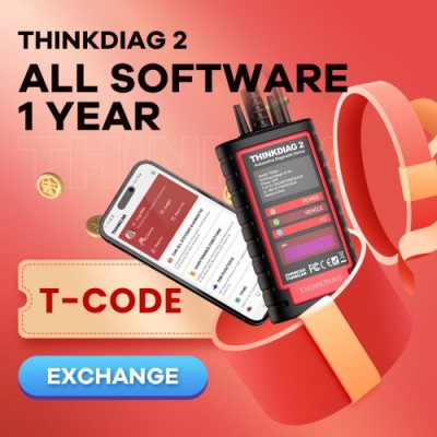THINKCAR Thinkdiag2 Все автомобильные бренды Лицензия 1 год Обновление программного обеспечения Подписка (без аппаратного обеспечения)